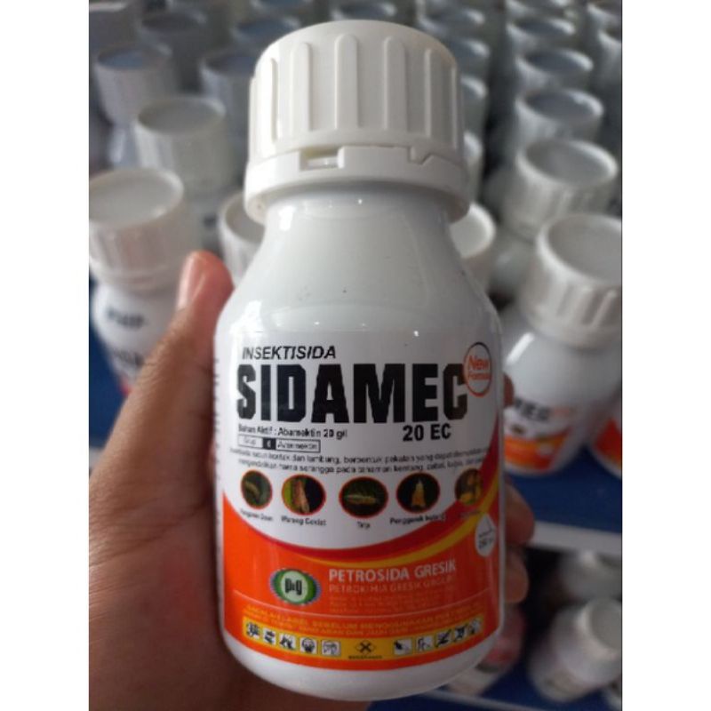 insektisida sidamec 250 ml abamectin bening