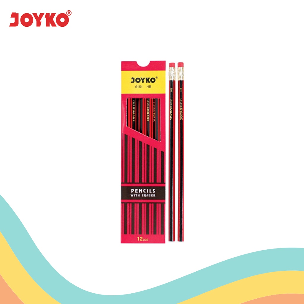 

PENSIL HB JOYKO 6151 (12 PCS)