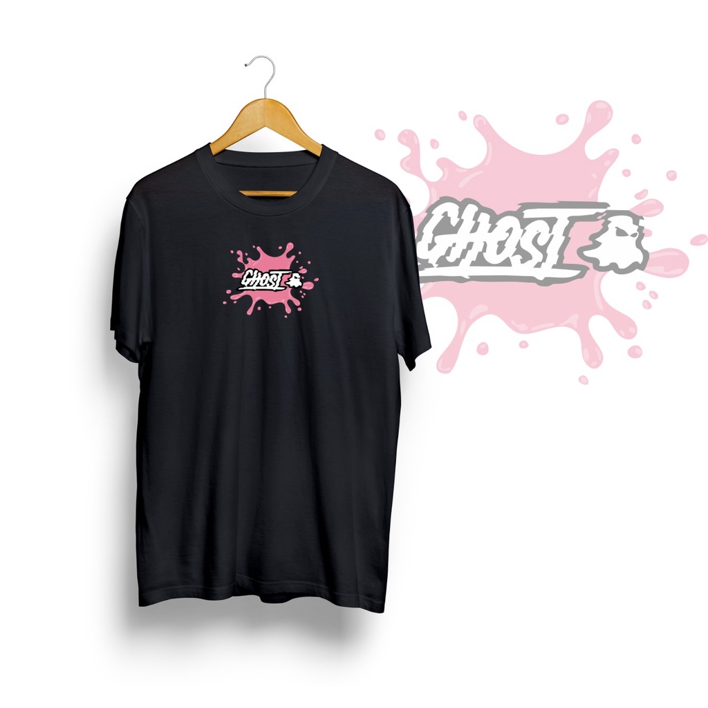 KAOS OVERSIZE GHOST SPLASH T-SHIRT