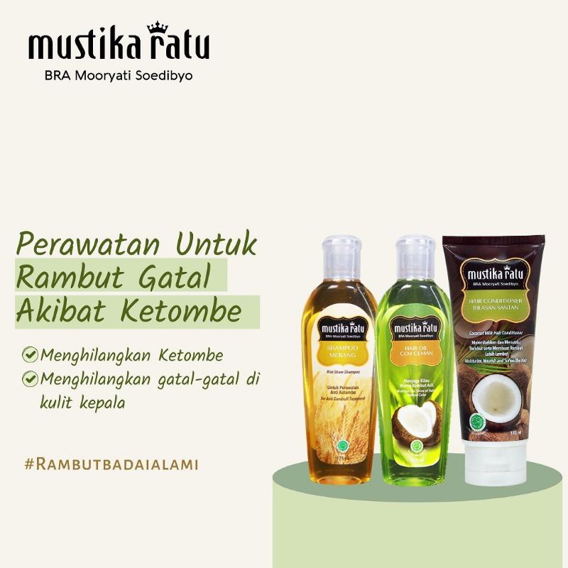 MUSTIKA RATU SHAMPOO 175ML