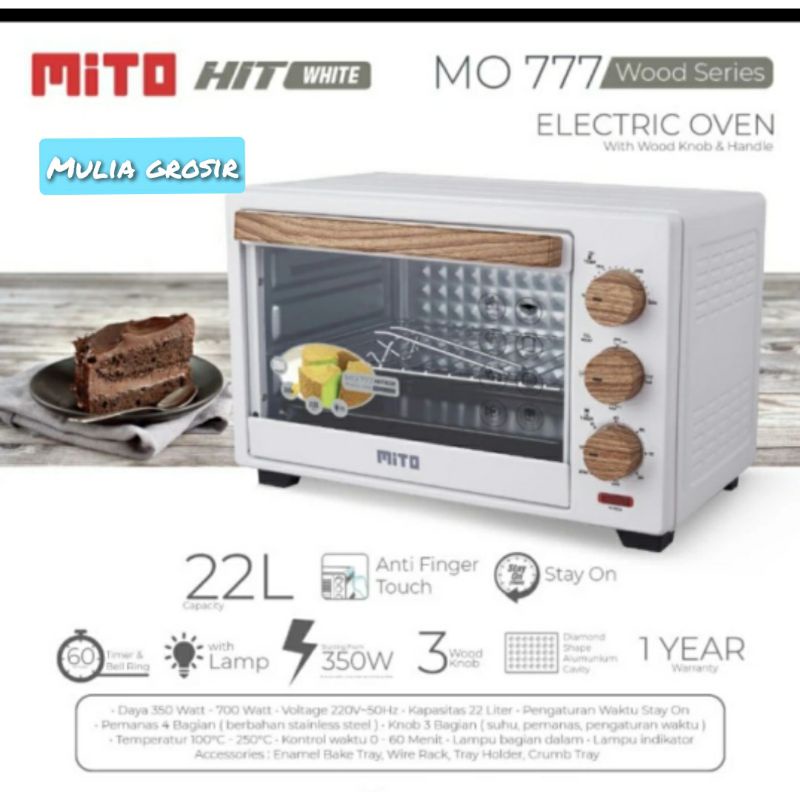 Oven Listrik Mito 22L MO 777 Oven Mito 22L MO 777