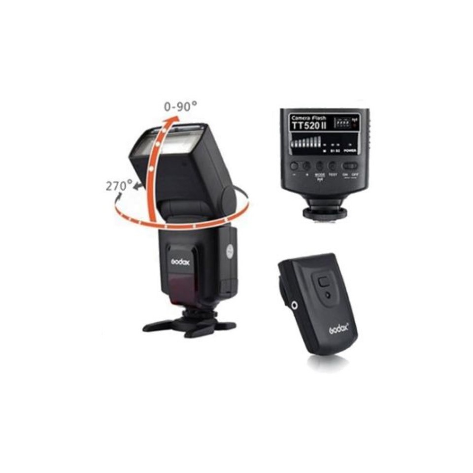 Godox TT520 II Camera Flash GARANSI RESMI