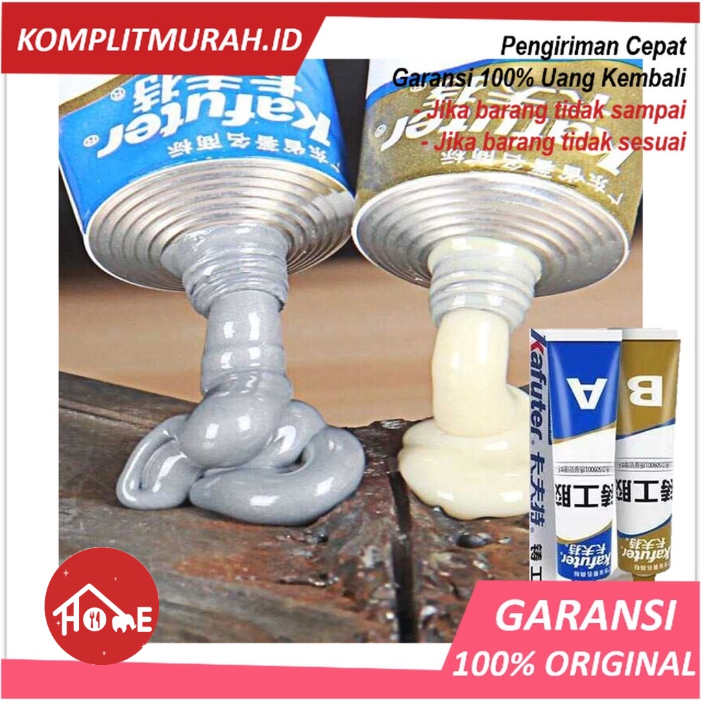 

[COD READY] Lem Besi Thailand Super Kuat Tahan Panas Original perekat serbaguna Caster Glue A+B 100g, lem Kafuter besi multi- fungsi- Anti panas tahan panas Thailand