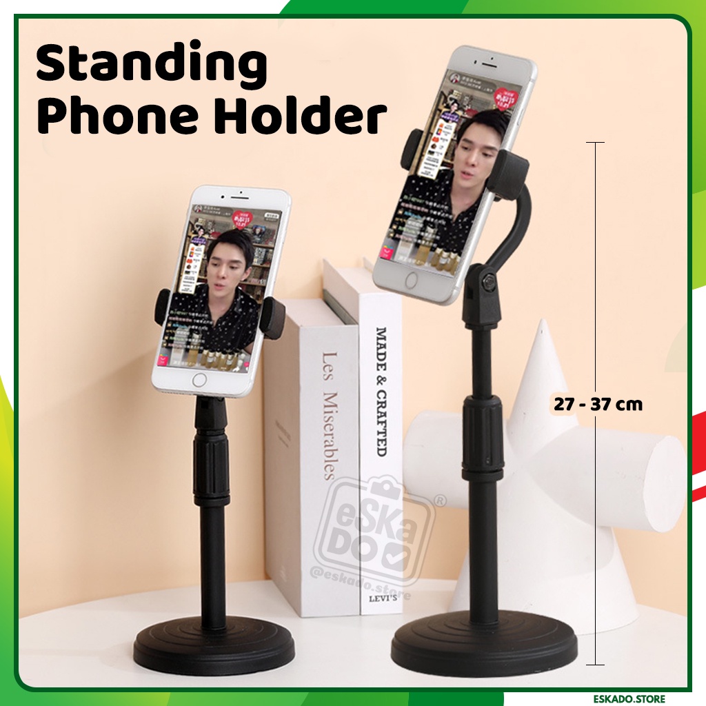 Phone Holder Standing Meja / Holder Tatakan HP Di Meja Universal