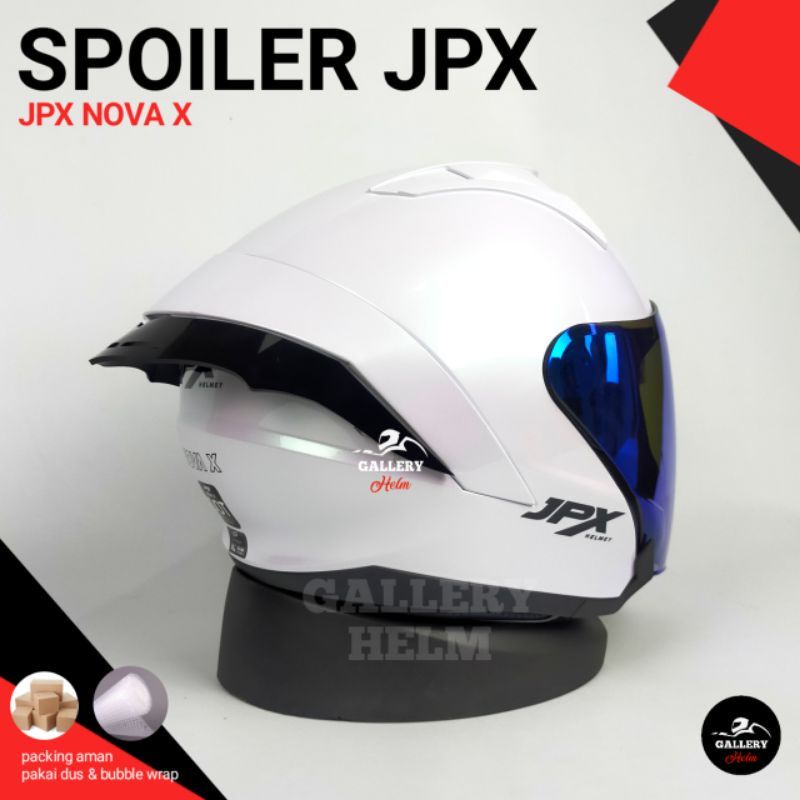 SPOILER JPX NOVA X JPX NOVA X | Spoiler JPX NOVA X Hitam Bening  | Spoiler Murah PNP JPX NOVA X