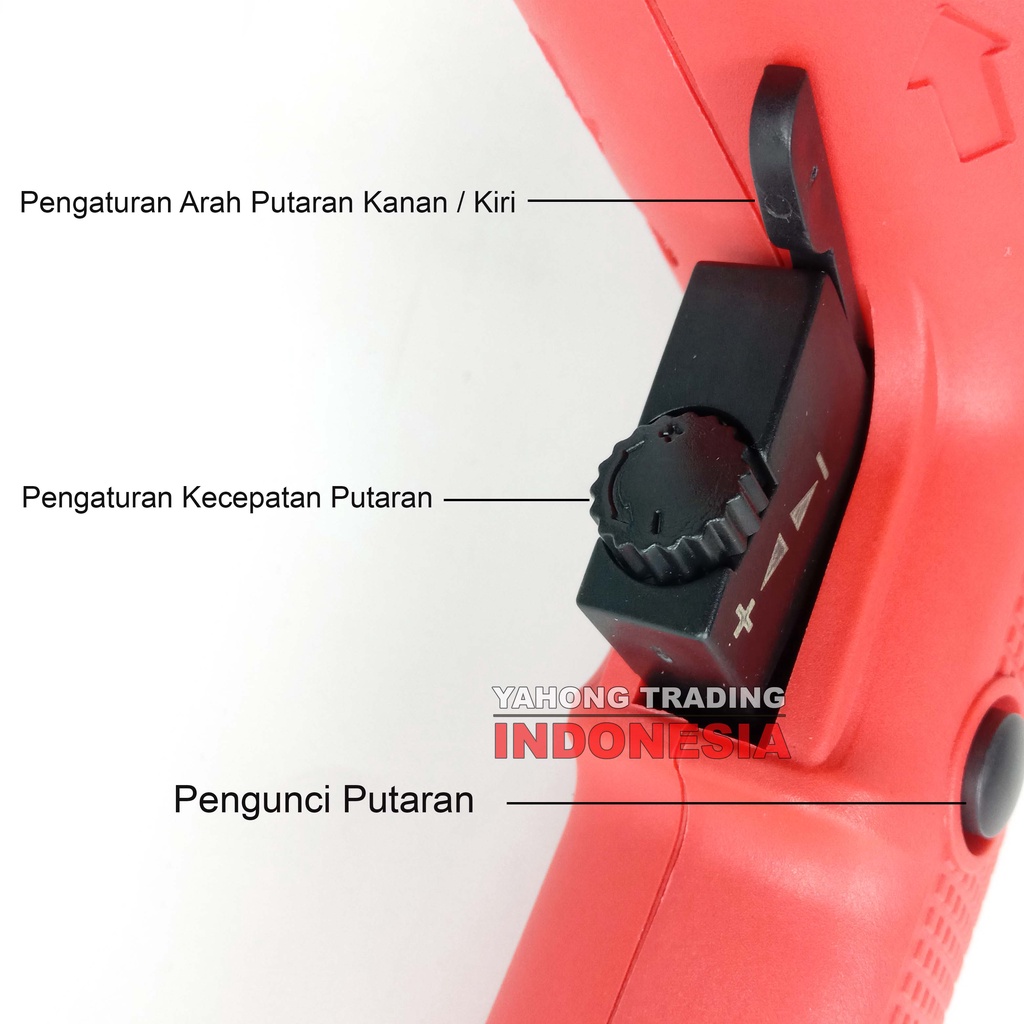 Mesin Bor Listrik 10mm Bolak Balik Electric Drill SUNC TOOLS