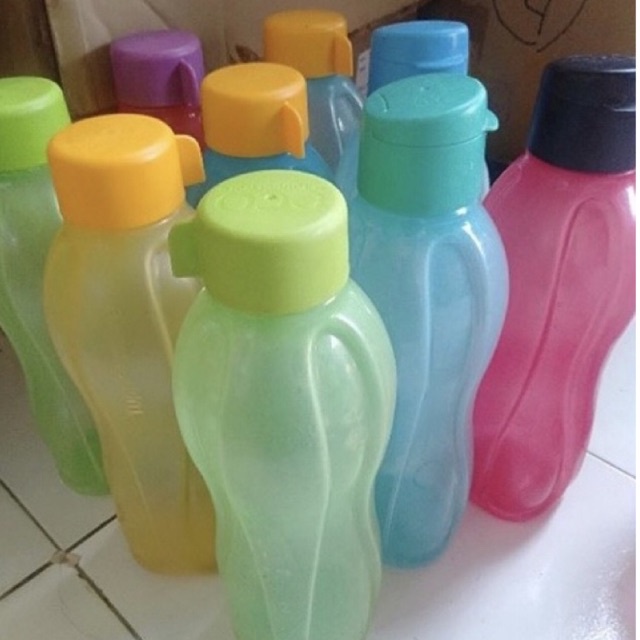 BOTOL ECCO BOTLE 750 ML tutup ulir tupperware second preloved thrift bekas pakai asli original murah
