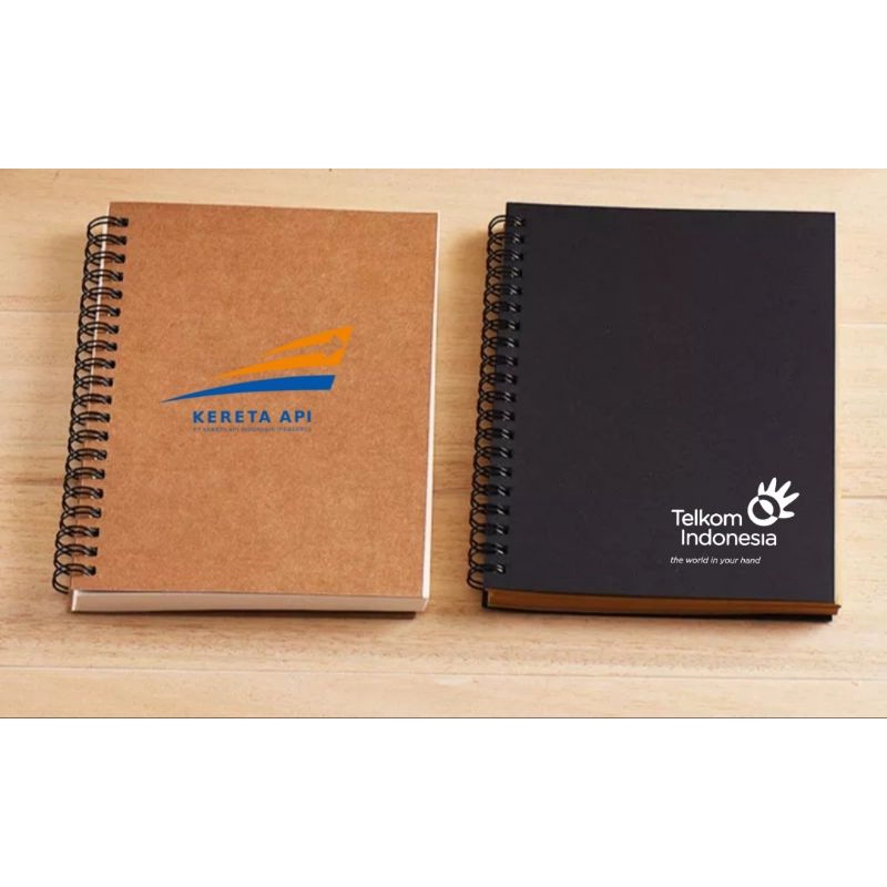 

notebook memopad custom free cetak logo bebas