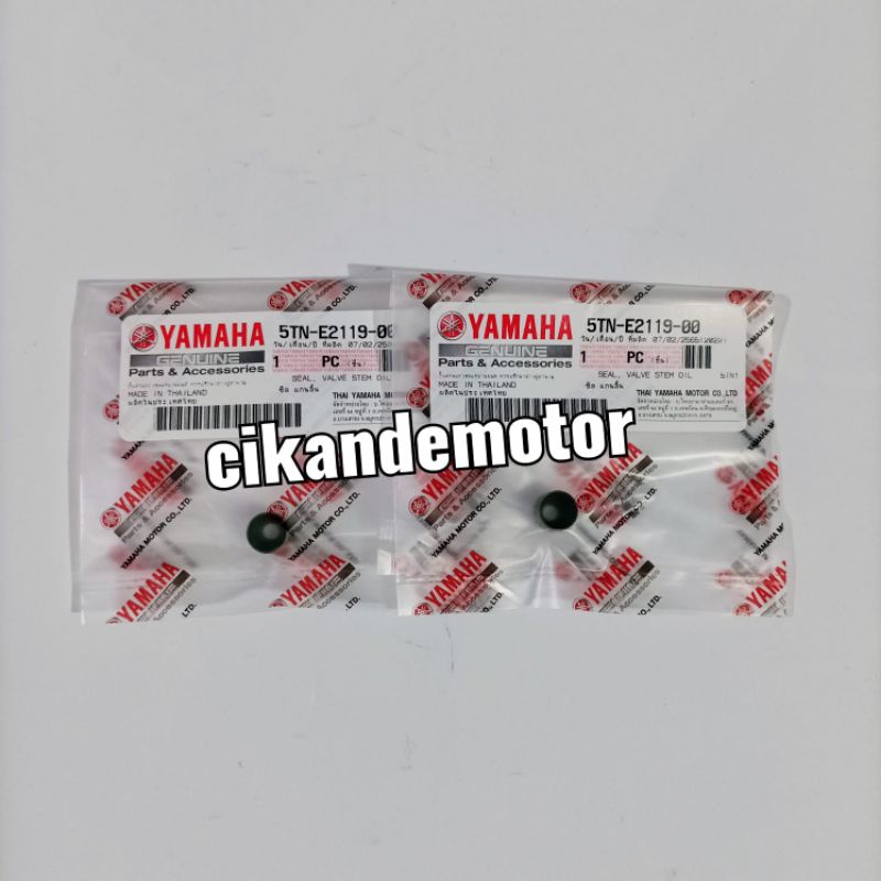 seal SIL KLEP Vega jupiter cripton vega zr original yamaha harga 2 pcs