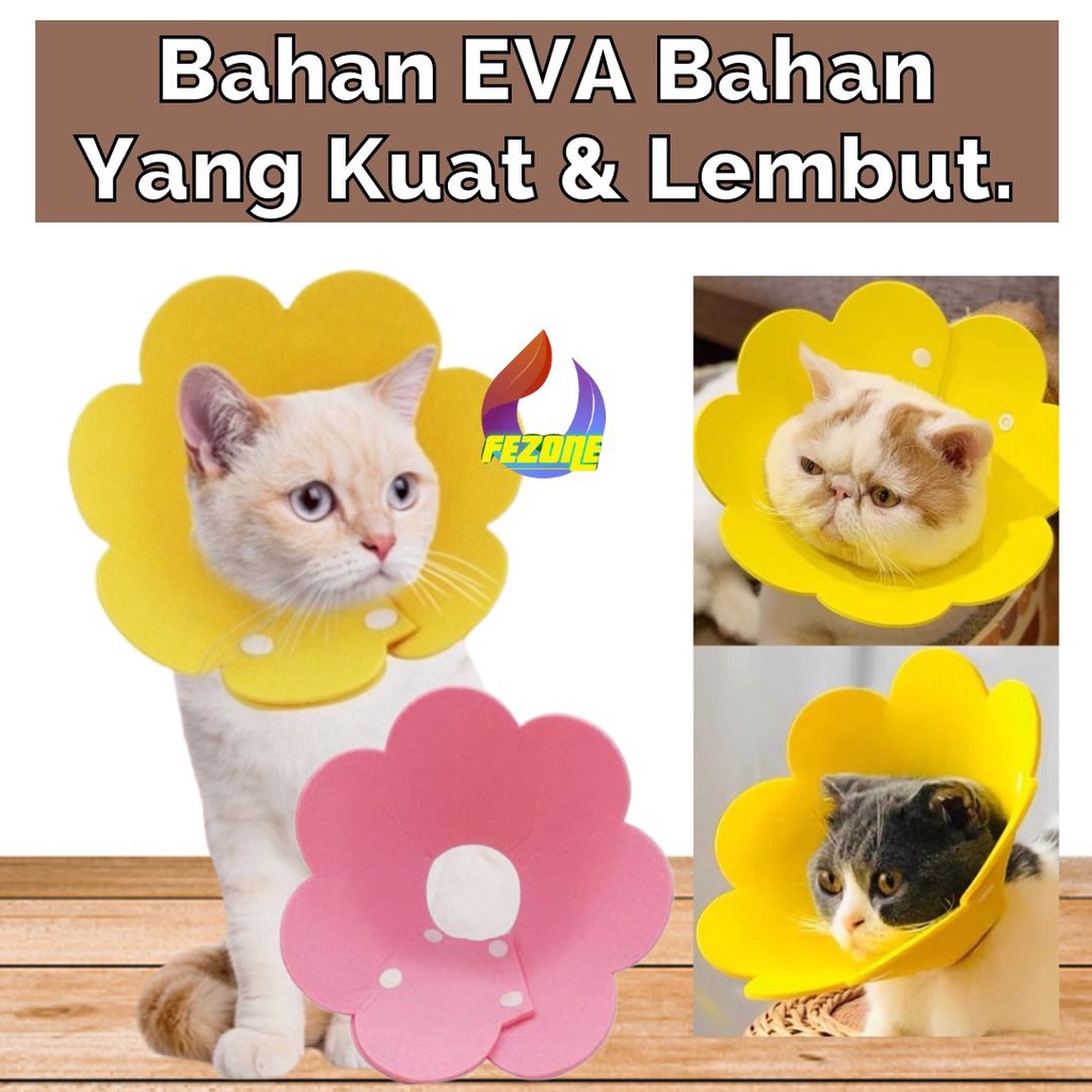 Pet Collar Colar Kucing Adult / Kitten / Puppy FEZONE