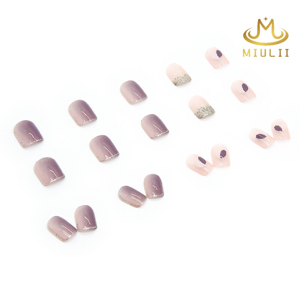 MIULII / KUKU PALSU   A0611  / 24PCS / 3D / NAIL ART / PREMIUM / CUTE / FREE LEM JELLY / KUTEK