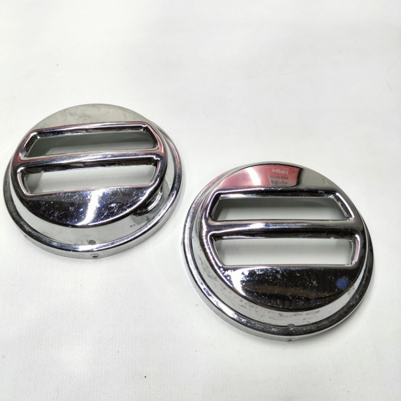 COVER KLAKSON BEL/HORN GL MAX-PRO PLATINA ORIGINAL