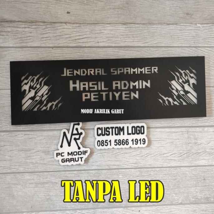 PSU COVER CUSTOM LOGO UNTUK CASING TECWARE FORGE M LED RGB