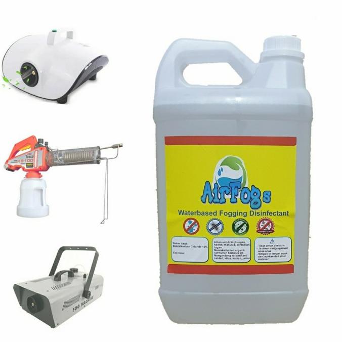 disinfektan 5 liter fogging cairan liquid fogging asap