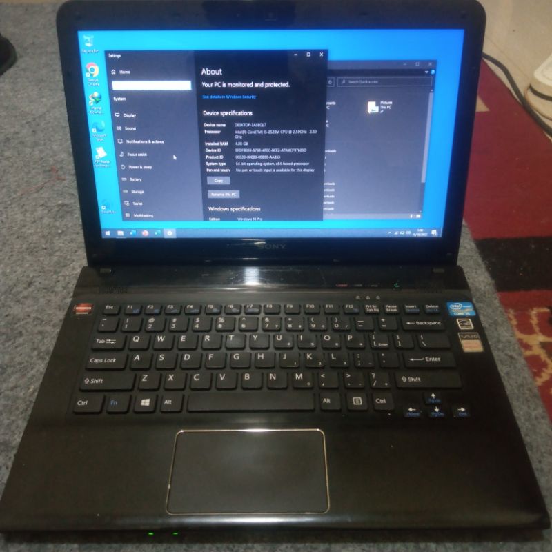 laptop game design muluz sony vaio core i5 vga ati radeon murah termurah