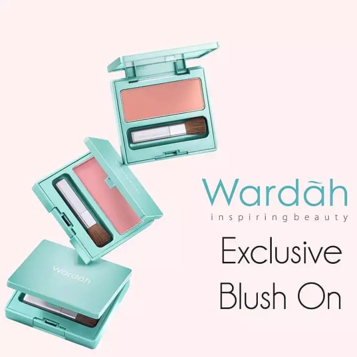 Rumah Cantik Wardah Exclusive Blush On - Warna Intense dan Tahan Lama - Bisa COD RumahCantik354 Beauty Skincare Kosmetik Medan Cosmetics