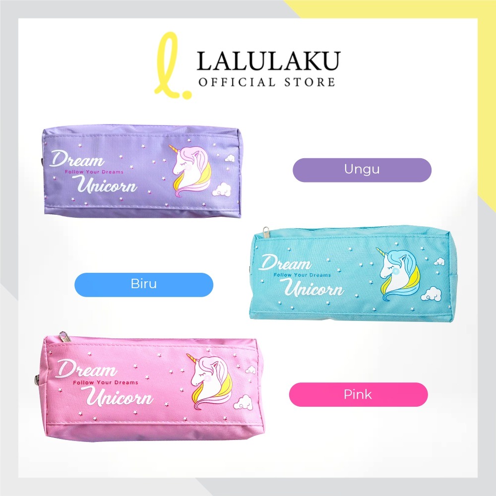 Kotak Pensil Anak SY7094 Karakter Dream Unicorn