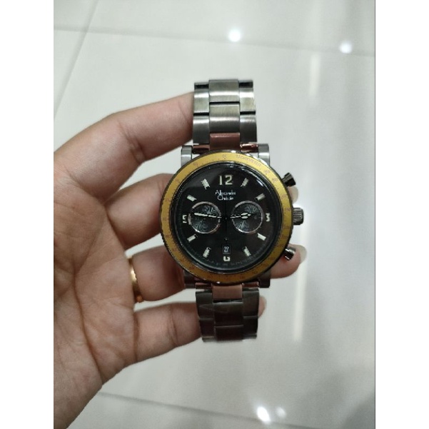 JAM TANGAN PRIA ALEXANDRE CHRISTIE 6478 AC6478 STAINLESS STEEL ORIGINAL GARANSI 1 TAHUN
