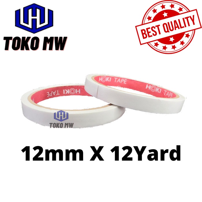 

DOUBLE TAPE TISUE (12MM x 12 YARD) HARGA PALING MURAH!!