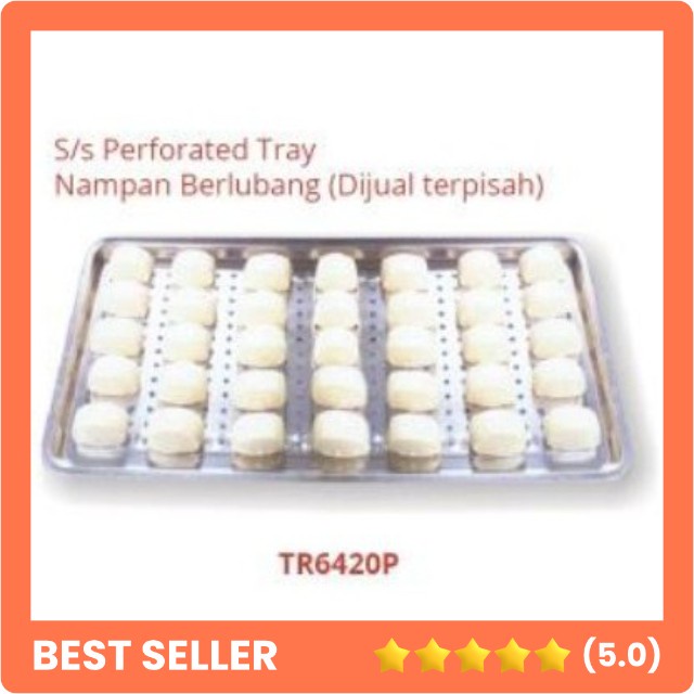 Nampan Berlubang Stainles Steel Pan Getra TR-6420P