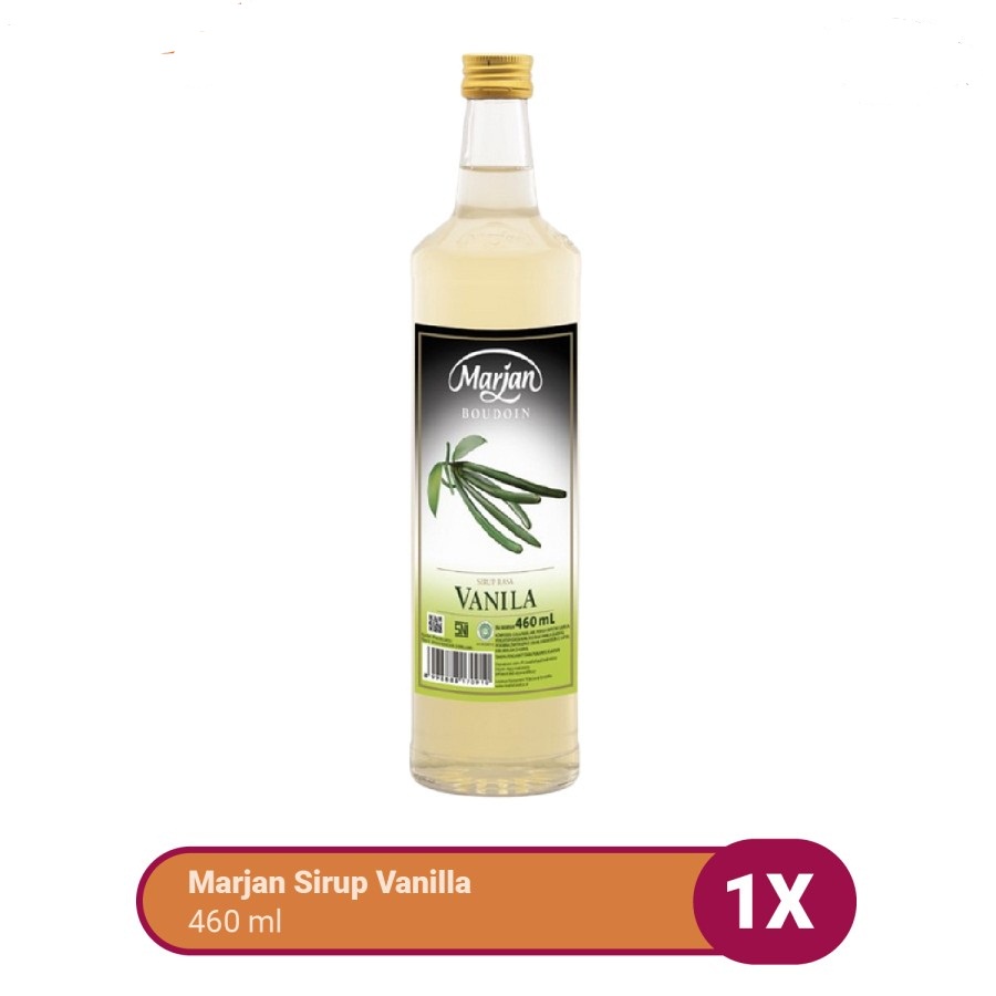 

SYRUP VANILA MARJAN BOUDOIN SIRUP VANILLA 460ML