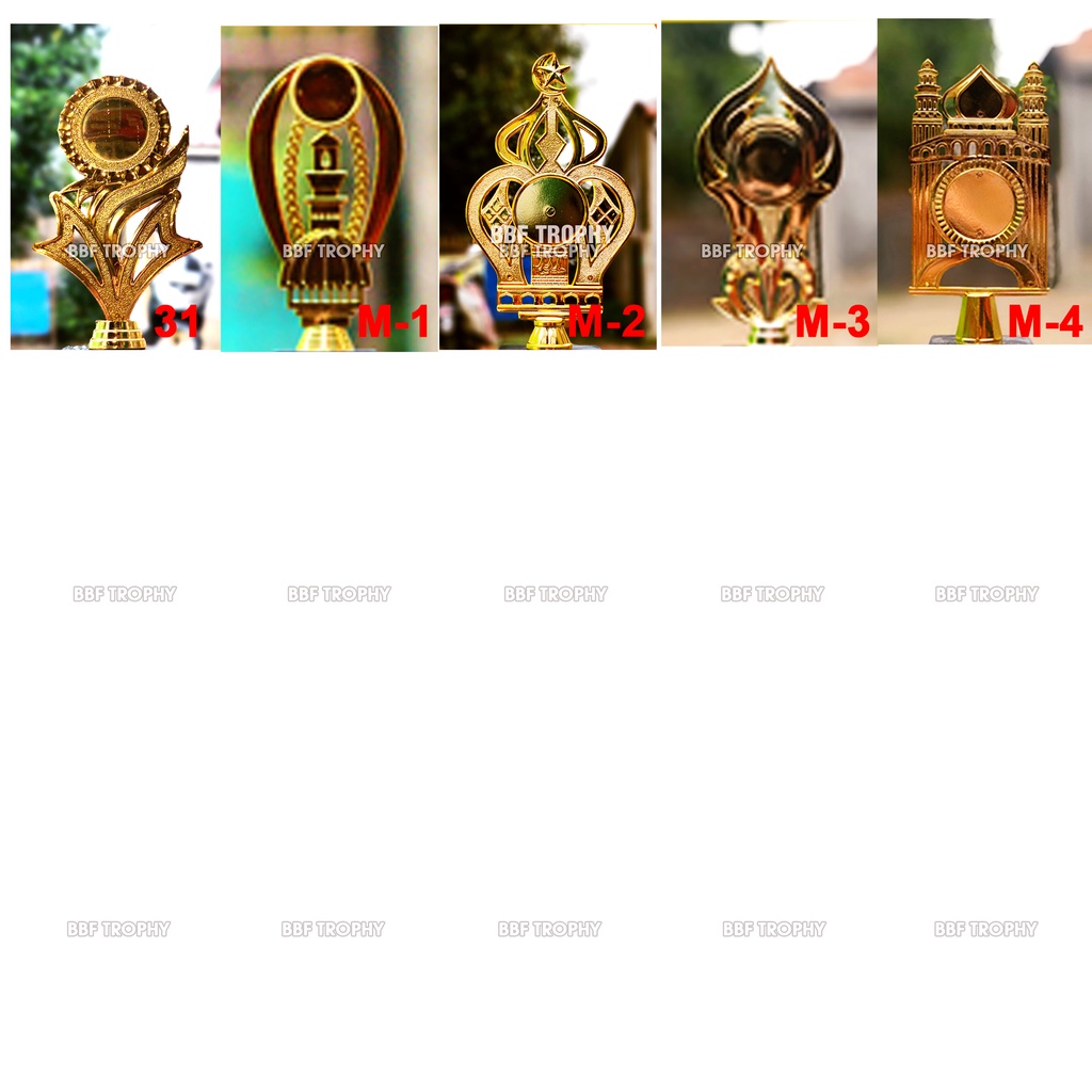 Piala 2 kaki 2K CK05 GOLD SET 1-2-3