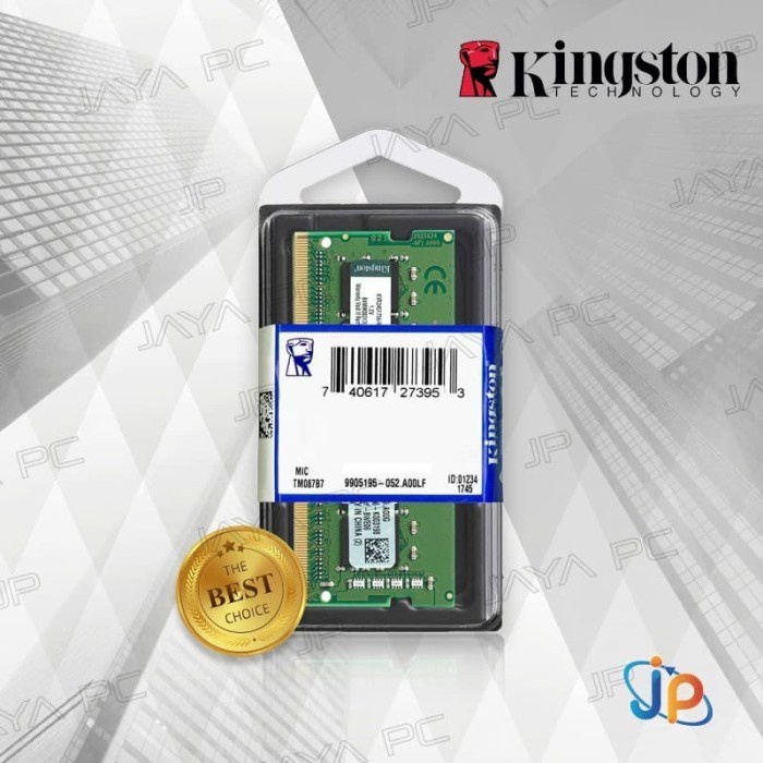 Memory Kingston Sodimm DDR4 PC25600 3200Mhz 16GB Ram