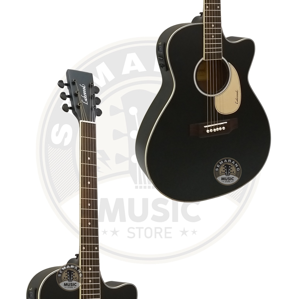 Gitar Akustik Elektrik Lakewood Equalizer Tuner Cowboy Prener New Custom Paket Super Komplit