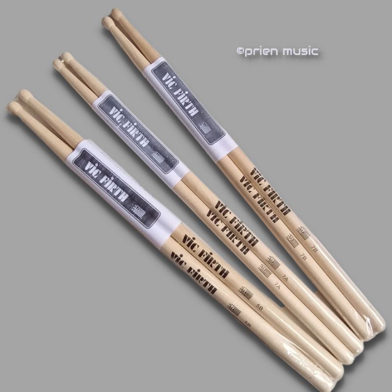 Stick drum vic firth maple 7A/7B/5A/5B dapat 2 pasang stick drum