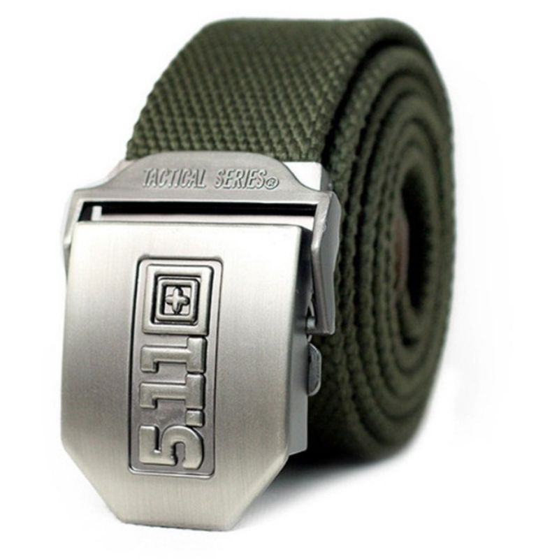 Ikat Pinggang Gesper Pria 511 Webbing - Tactical Belt  Solid Kepala Besi Anti Karat