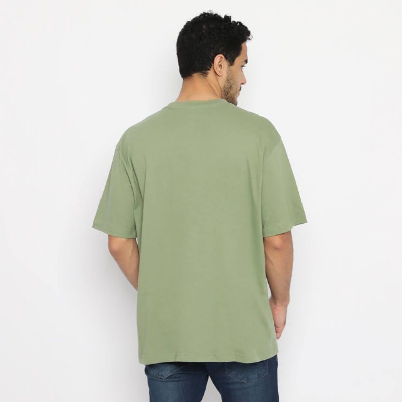 KAOS POLOS Hijau SAGE GREEN (M - 6XL) Mint Bigsize Jumbo Oversize Basic T shirt Short Sleeve Soft Color Street Style XXXL 4XL 5XL