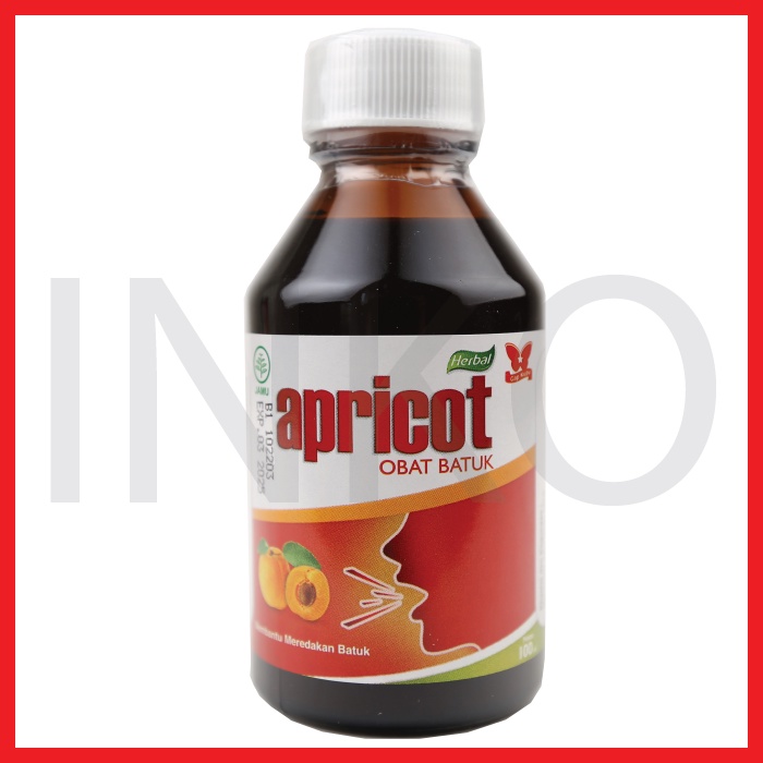 Jual Cap Kupu Apricot Obat Batuk Sirup Membantu Meredakan Batuk 100ml