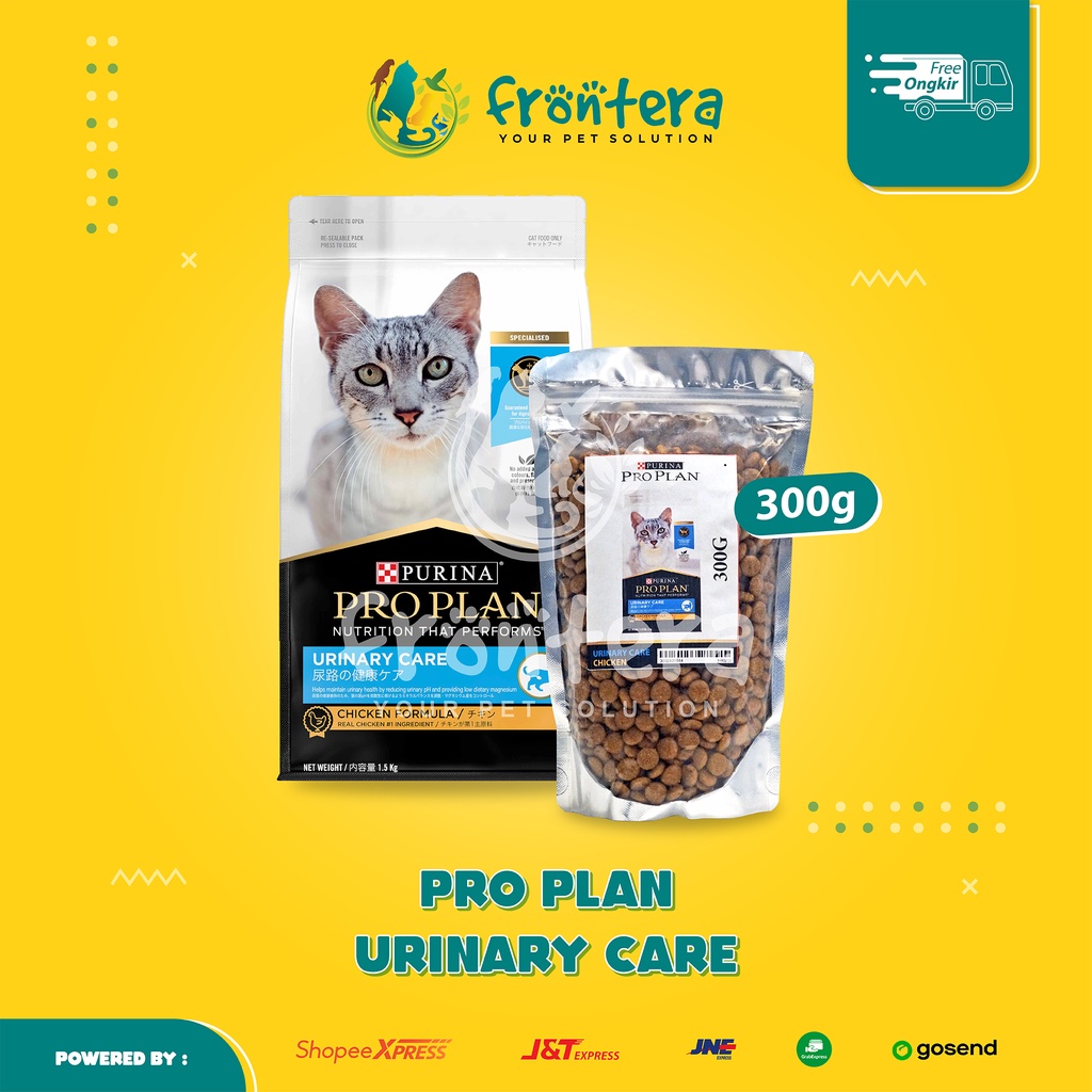 Jual PROPLAN ADULT URINARY CARE 300GR Pro Plan Adult Cat Food Makanan Kucing Dewasa Shopee
