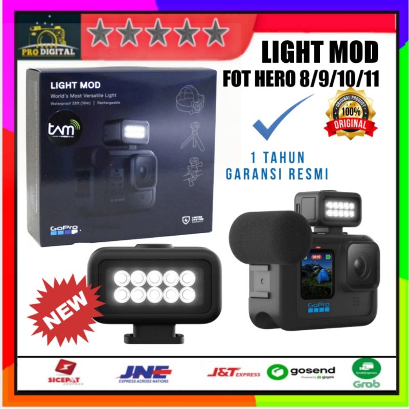 Light Mod GoPro For GoPro HERO 8/9/10/11 Black Camera - GoPro Light Mod