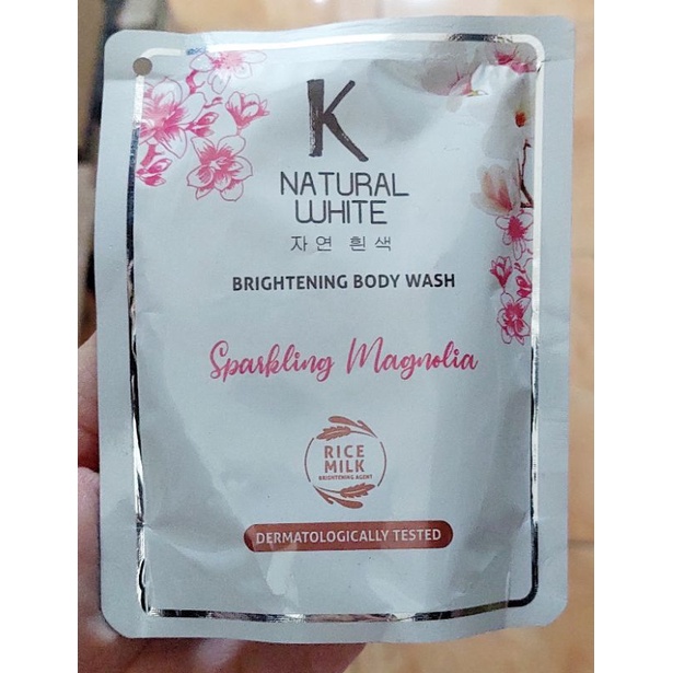 K Natural White / Nuvo / Giv Brightening Body Wash 60ml