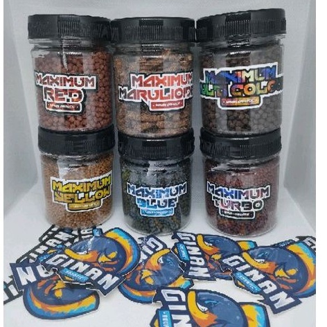 MAXIMUM PELET PAKAN CHANNA ORIGINAL GINAN.AQUATIC