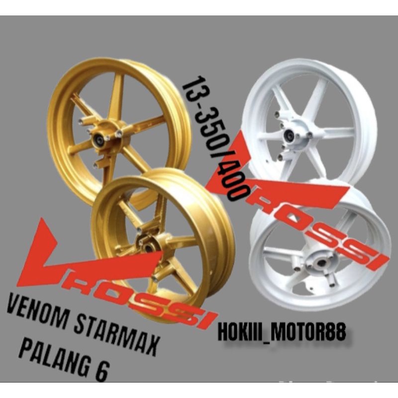 VELG/PELAK RACING VROSSI  VENOM STARMAX PALANG 6 nmax old dan nmax new