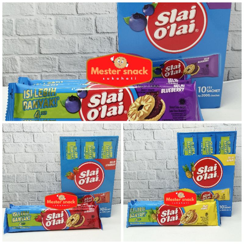 Slai Olai 32 gram (1 pack isi 10 pcs)