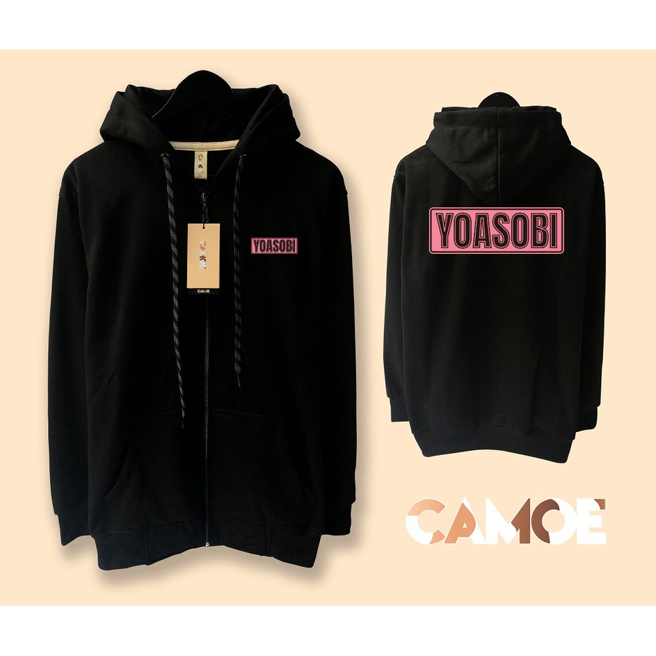 Jaket Hoodie Zipper Yoasobi