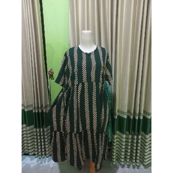 Dress Model Terbaru/Daster Kekinian/ Daster Busui/ DASTER MODEL RAMPEL/TERMURAH