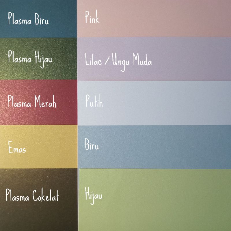 

(25 lembar) Kertas Jasmine F4 220 gsm / Kertas Undangan / Kertas Glitter