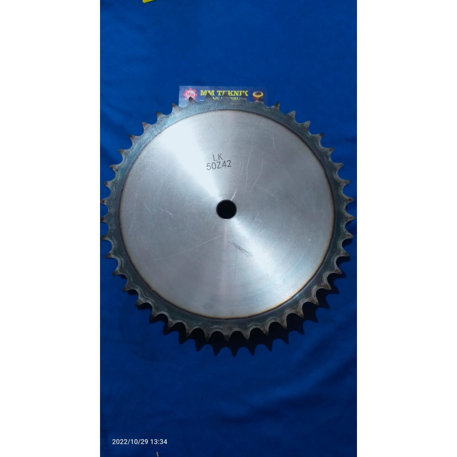 Sprocket RS 50 x 42 T Gear Rantai Single Gir gigi Z 42T RS50 -1 50Z42 50X42T 50-1 tipe B Sproket spr 50-42T 50x1x42T 50-1-42T