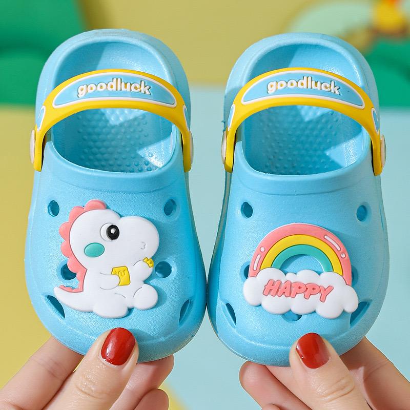 LittleAaron DINO RAINBOW 688+5 PAO2 anak Sandal slop anak laki perempuan cewek import Sport Termurah Sendal Bayi Anak Cewek Cowok