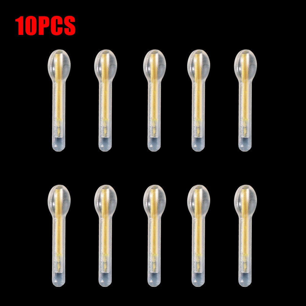 10 Pcs Lampu Bohlam Apung Luminous Ukuran 4.5mm Untuk Memancing Malam Hari