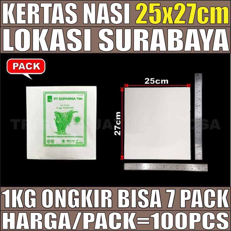 Kertas Nasi Kfc Pembungkus Nasi Anti Lengket Minyak Murah Surabaya