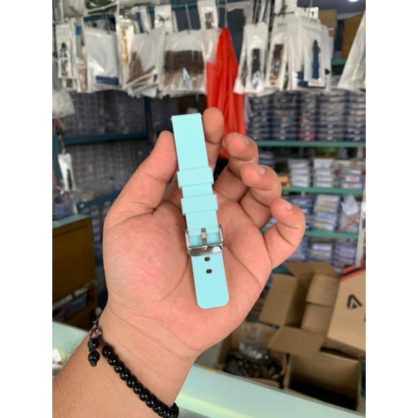 Strap Tali Jam tangan silikon tosca 18mm new produk 9909