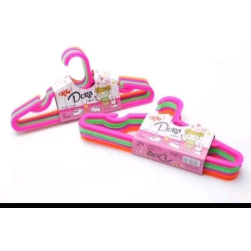 gantungan baju anak plastik dora gantungan baju anak gantungan baju plastik