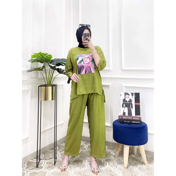 GROSIR ONE SET WARNA SETELAN BLINK TERBARU PALING MURAH D SHOPEE