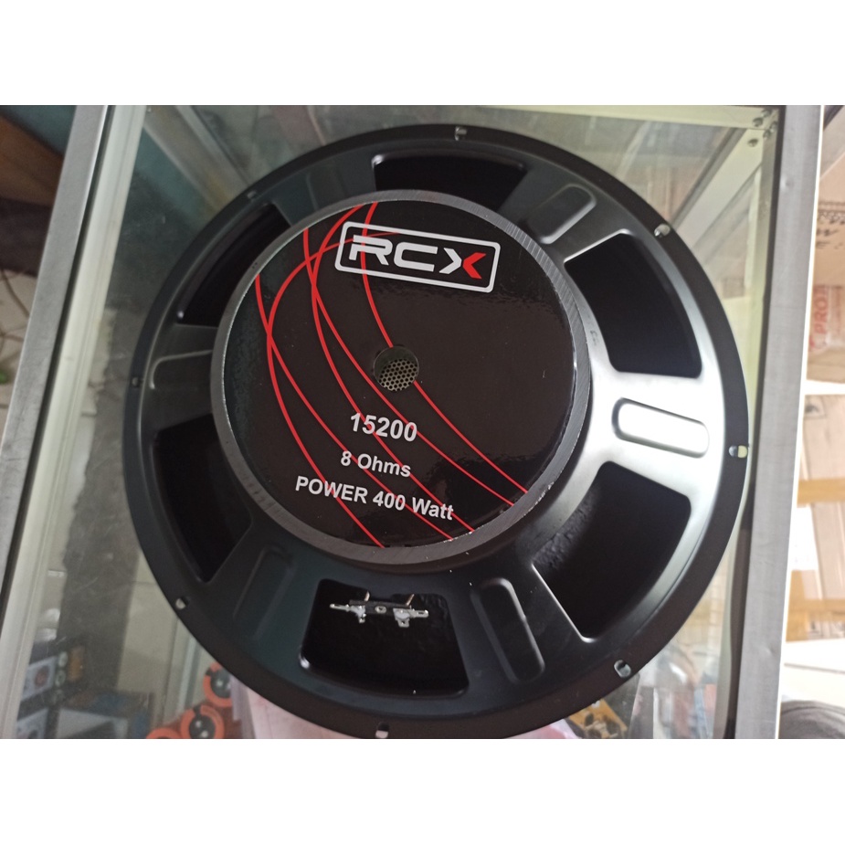 SPEAKER RCX 15200 400W MID LOW 15 INCH MANTAP 15INCH