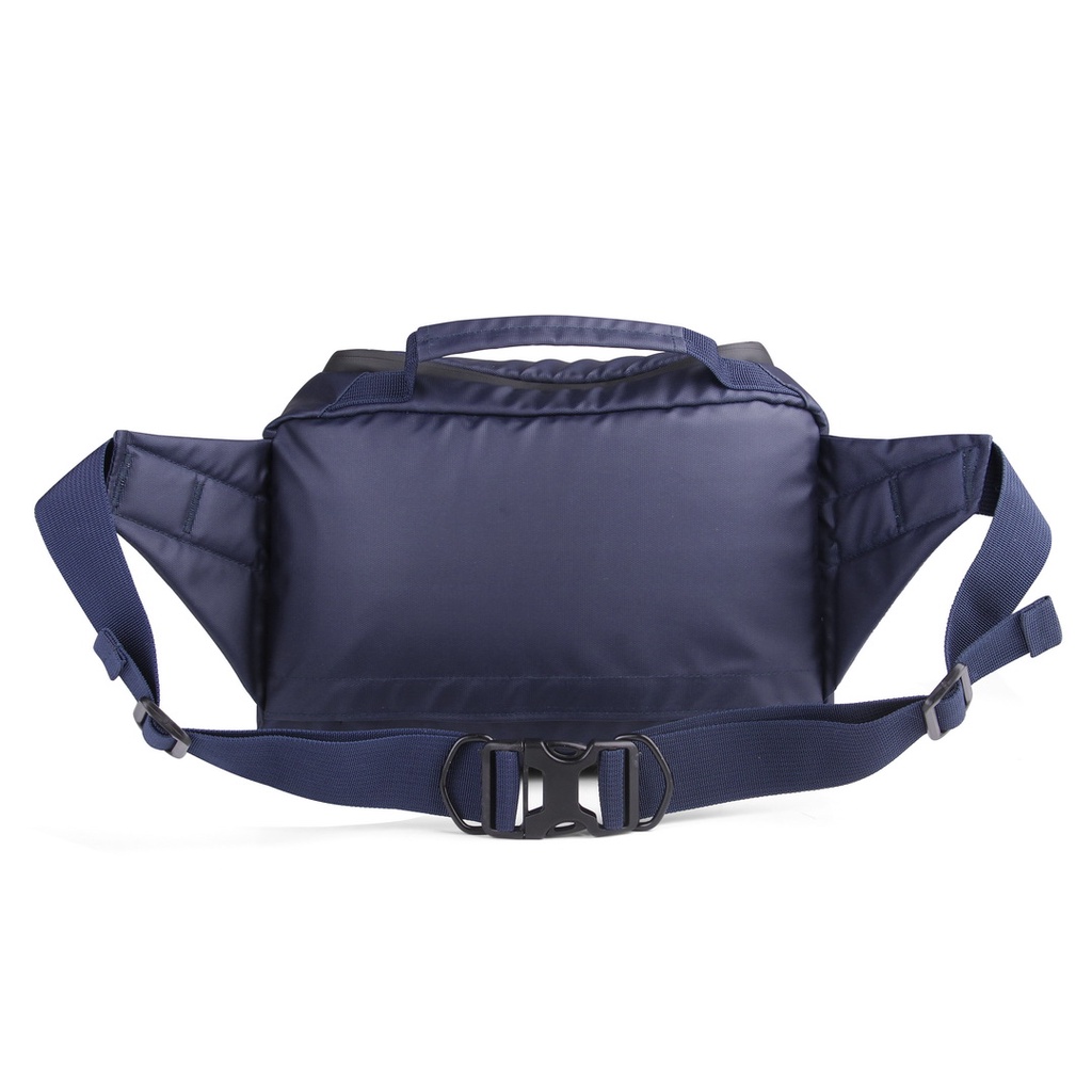 ZOOM 2 PRO NAVY ORIGINAL x ATVA Tas Kamera Selempang Biru Dongker Pria Wanita Unisex Slingbag Lensa DSLR Mirrorless Sling Bag Camera Multifungsi Casual Camera Shoulder Bag Premium Waterproof Shoulderbag Tas Kamera Slempang Bahu Anti Air Keren Branded